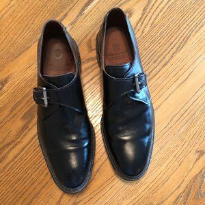 Allen Edmonds Black Norwich Plain-Toe Monk Strap